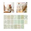 40 ks Junk Journal Samolepka Decal Papír DIY Scrapbook Fotoalbum Dekorace Vzor Květiny