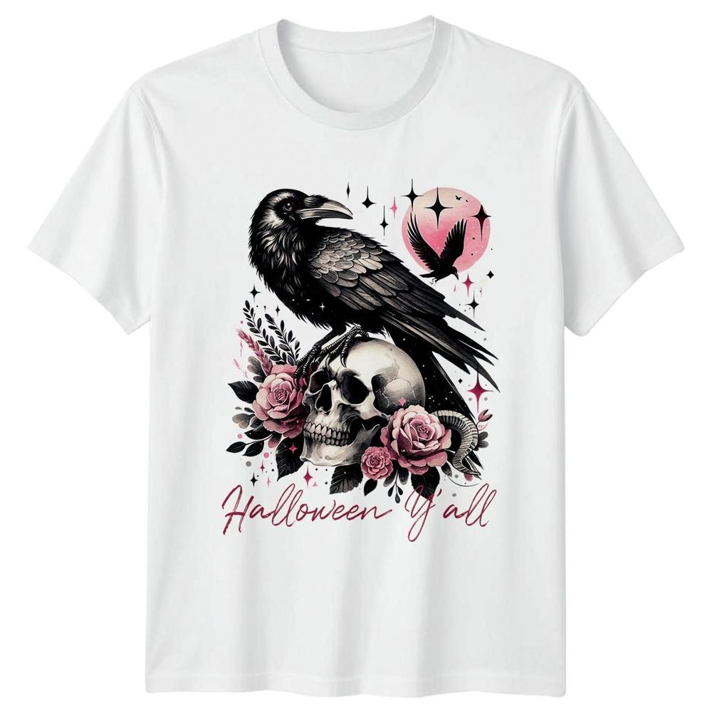 Halloween Yall Unisexs TShirt Pink Halloween Halloween Halloween Gift For Her S