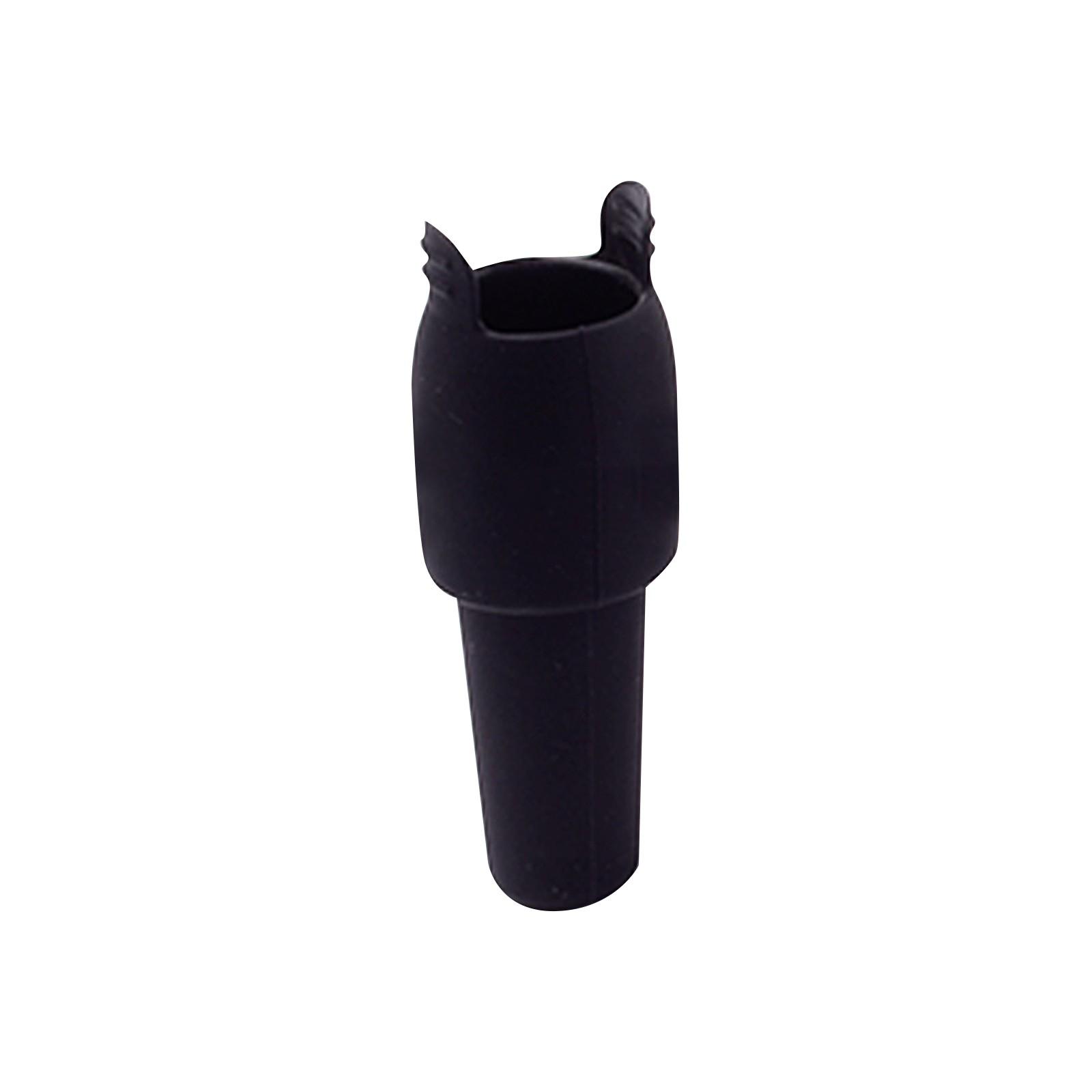 

Силиконовая пробка для герметизации вина с ручкой, 2025 Многоразовая пробка для игристого вина Мягкая силиконовая пробка для вина One Size чёрный