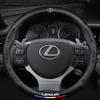 Für Lexus Lenkradabdeckung Echtes Leder Kohlefaser Dünne Passform IS300h IS250 RX350 NX300h LX570 RX450h CT200h ES350 RX