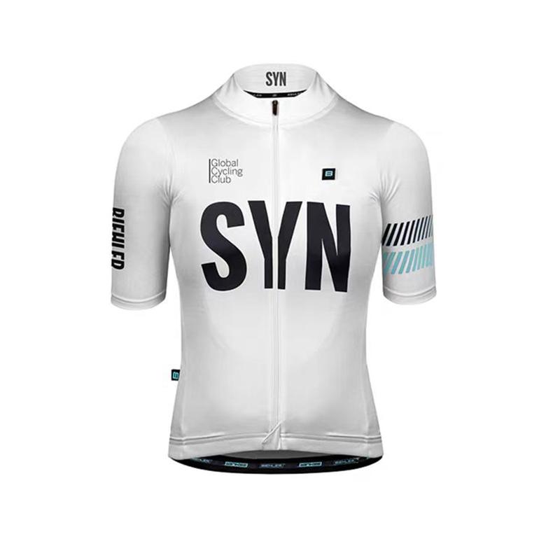 Black Cycling Jersey Men's Cycling Bib Summer Cycling Sportswear Set Polyester Fiber Cycling Short Top Cycling Shorts