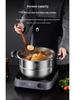 Large 304 Stainless Steel Three-Layer Household Steamer for Induction and Gas Stoves