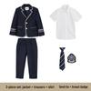 Uniforme da Esibizione per Ragazzi della Scuola Primaria: Set Giacca e Camicia a Maniche Corte