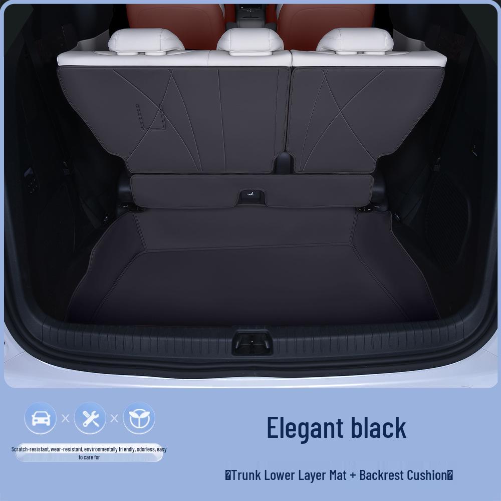 Full Coverage Trunk Mat for 2025 BYD Xia - Interior Modification Accessory