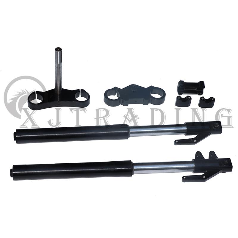 

1 Set 630MM Upside Down Front Fork Shock Absorber Suspension For Chinese Apollo CRF KLX Motocross Dirt pit bike Motorcycle Parts чорний