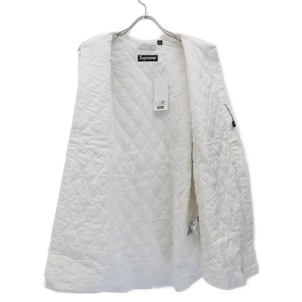 Supreme Excellent Condition xMM6 24 Stainless Steel Padded Shirt Tops M whiteUsed