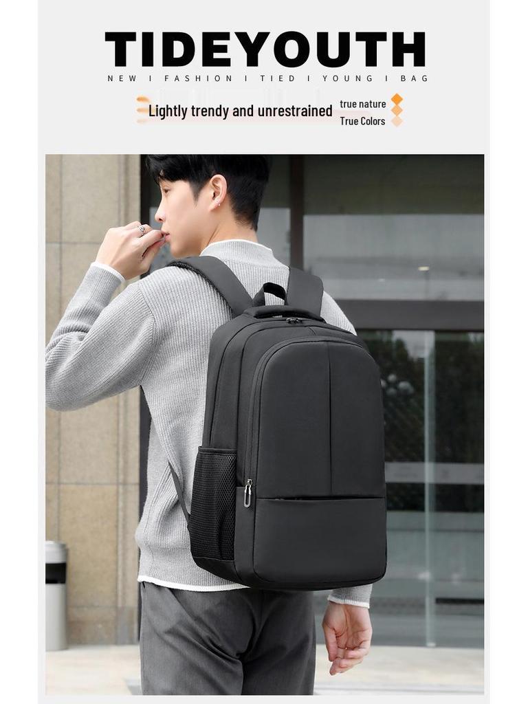 Men's Large Capacity Cross-Border Business Laptop Backpack for Travel and Commute