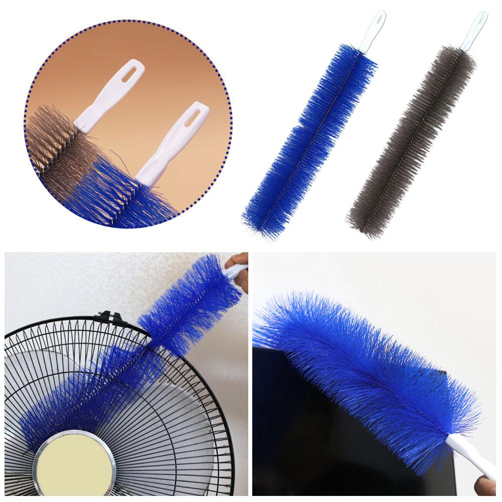Fan Dust Remover Brush Flexible Bendable Fan Blind Cleaning Cleaner Kitchen Furniture Car Air-c G1M5