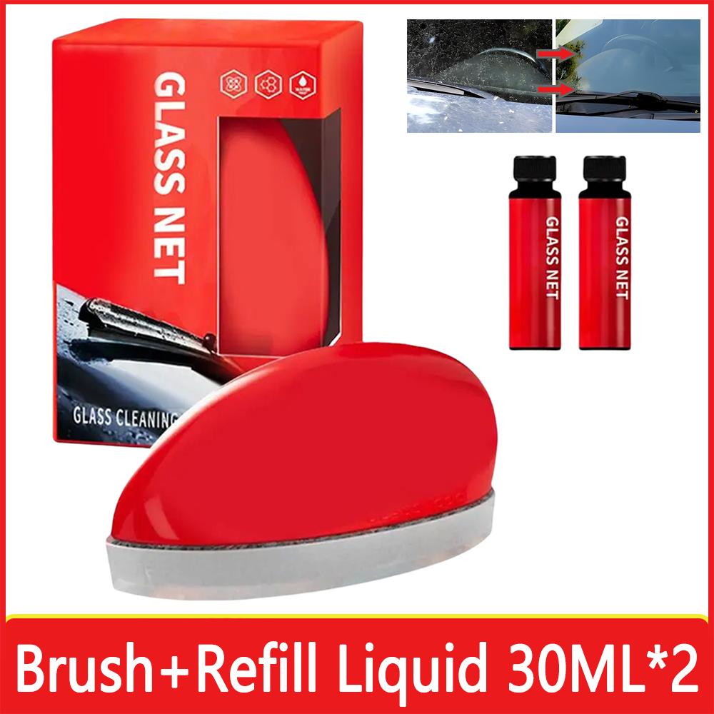 

Автомобильное стекло блестящая щетка для мышей очистка лобового стекла удаление масляной пленки сильное удаление пятен освежающее средство для стекла RefillLiqud