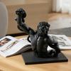 3D Printed Laocoon Bust Sculpture Stable Base Greek Mythology Ornament Ancient Greek Artistic Collectible Figurine Decor for Entrance Living Room
