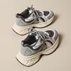 Retro dad shoes women's ins tide 2025 spring new thick-soled heightening versatile fashion casual lightweight sports shoes
