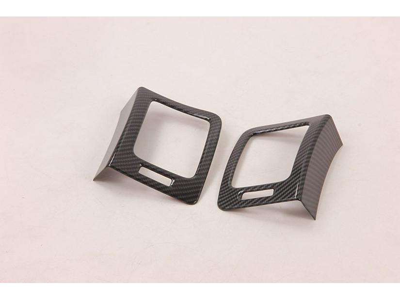 2020 H-1/GRAND STAREX Black Carbon Fiber Front Air Vent Decor