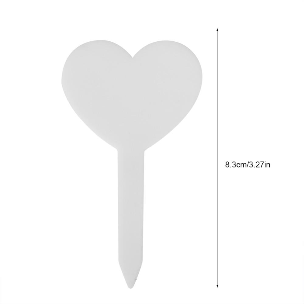 

200PCS Reusable Plant Labels Plastic Garden Markers Durable Plant Tags Indoor and Outdoor Gardening белый