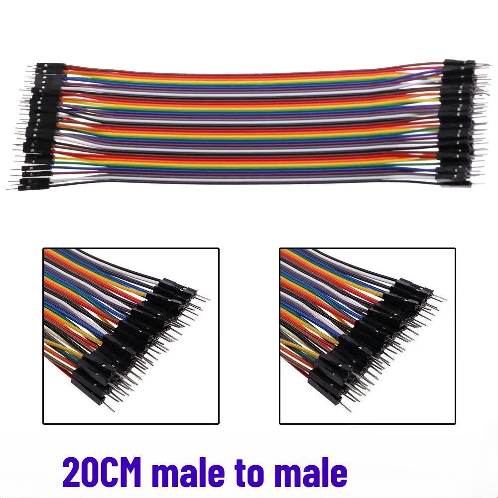40Pin Dupont Line 10/20/30CM Male to Male , Male to Female , Female to Female Jumper Wire Dupont Cable for Arduino DIY KIT