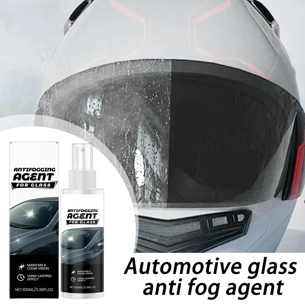 Anti-Beschlag Auto-Fenster-Spray 100ml Entnebeln Klare Sicht Schutz für Windschutzscheibe Auto-Scheibenreiniger für klare Sicht