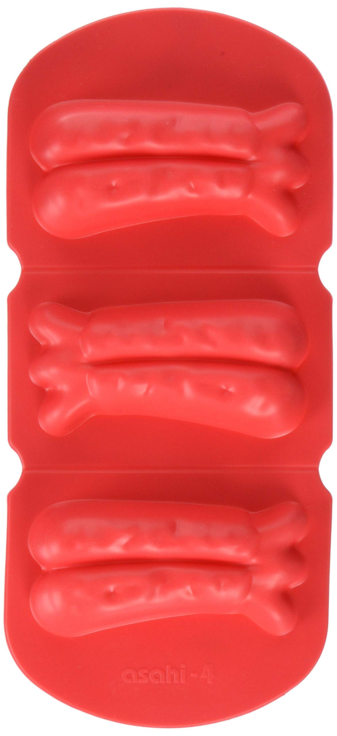 

Форма для жареных креветок Asahi Soft Food Silicone, Красная, BSL3501, Форма, ASE-R