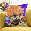 CUTE Game O-Obey Me World Various Sizes Square Pillow Case For Car Home Bedchamber Decor