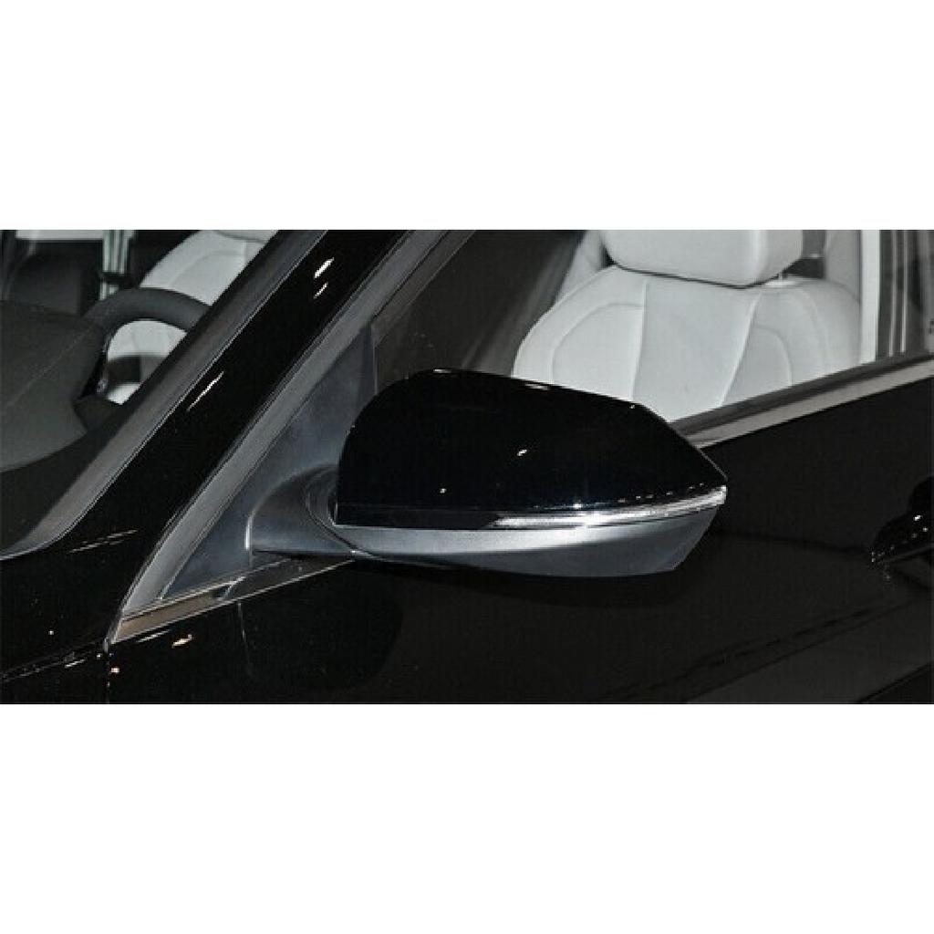 Black Left Side Rearview Door Mirror Cover Shell Cap For Hyundai Elantra 21-23