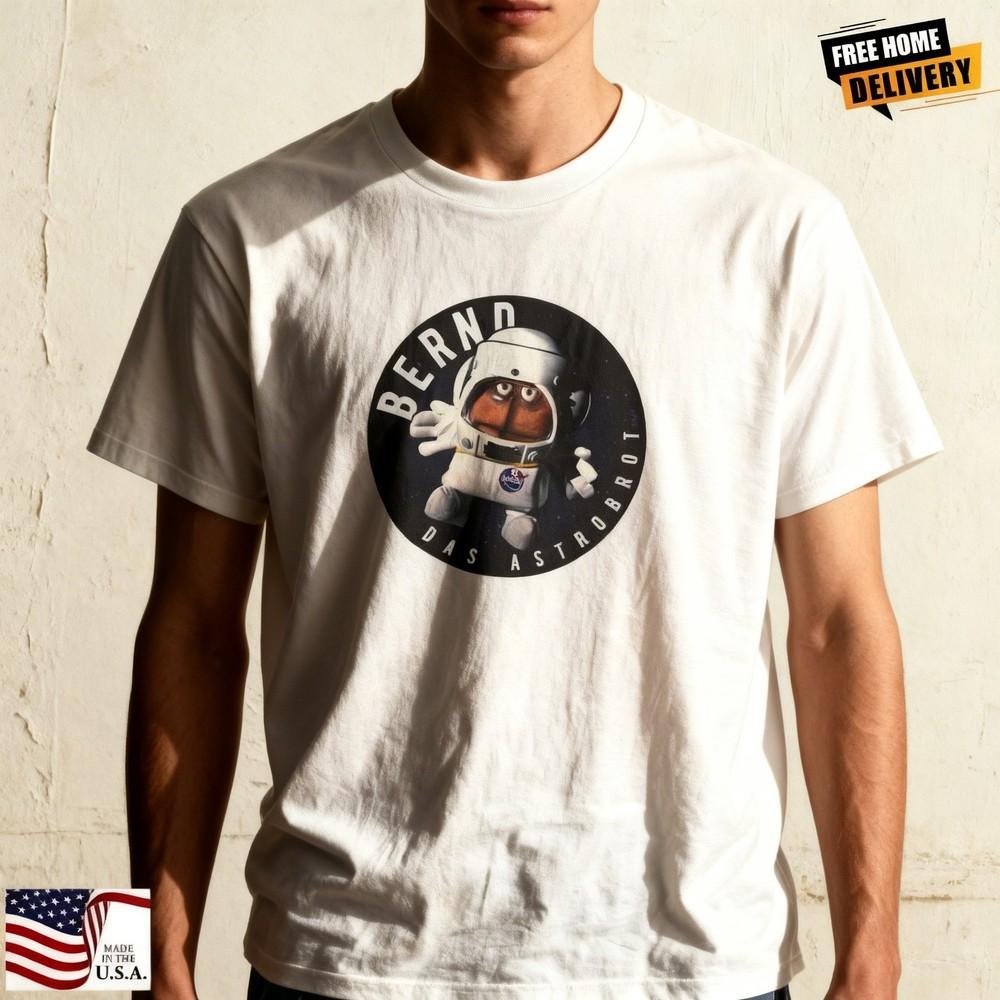 Astrobrot Unisex Tee Bernd das Brot Graphic Shirt Funny Space Bread TShirt Unisex T-Shirt XXXXL