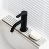 Stripes Pattern Groove Diatom Mud Faucet Absorbent Pad Anti-slip Bathroom Sink Tray  Countertop