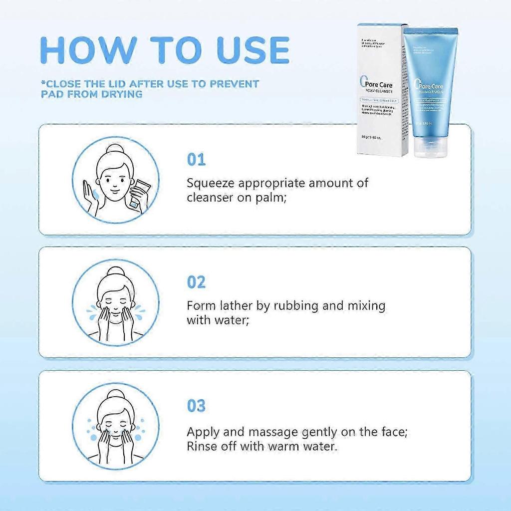 Aminoacids Foam Cleanser For Sensitive Skin - Sebum Control Moisturizing Balances And Pore Minimization PU3598