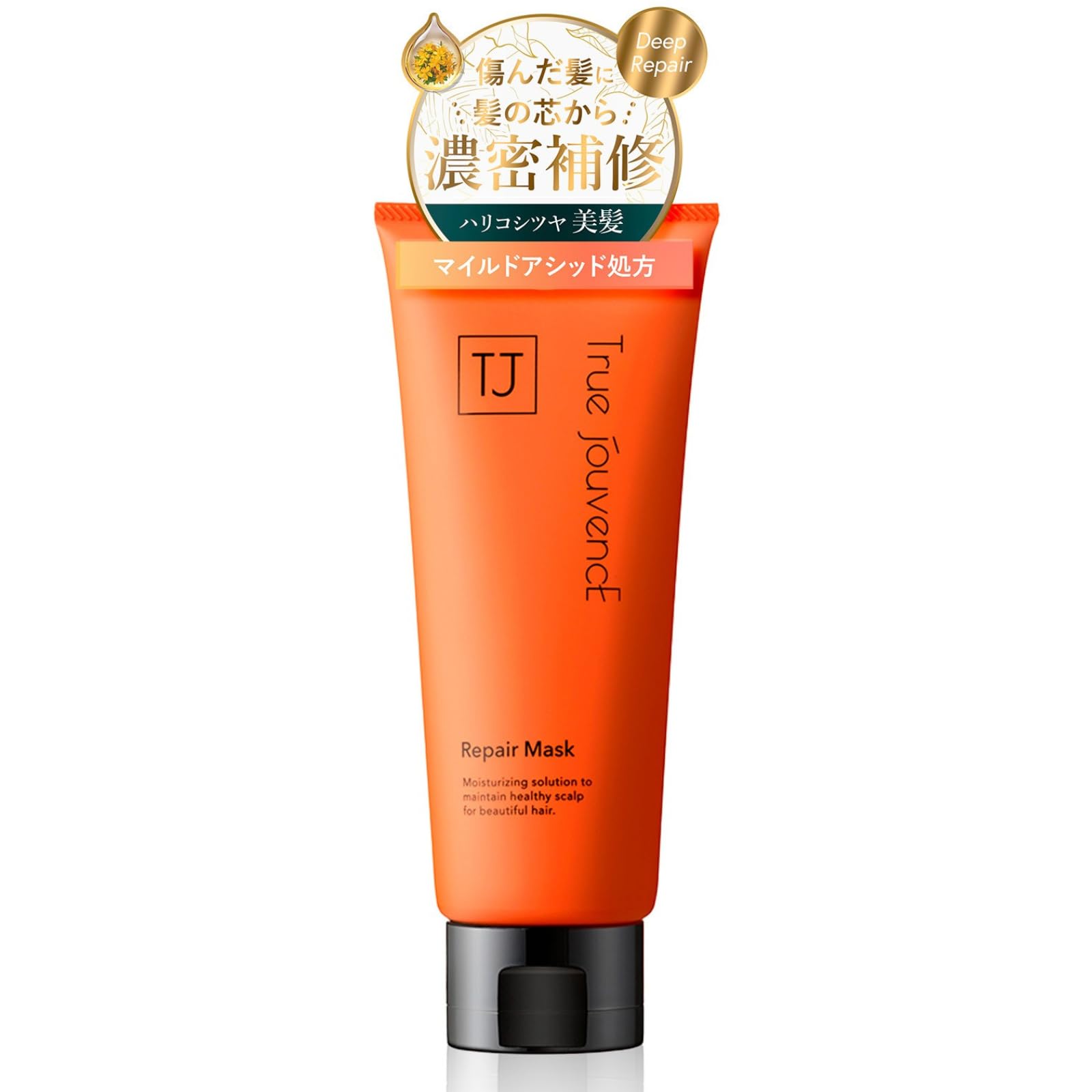 

True Truge Vance Repair Mask Intense Repair Treatment Beauty Salon Exclusive jouvencE[Dense Repair] (210г) Смываемый, не содержащий силикона оранжевый