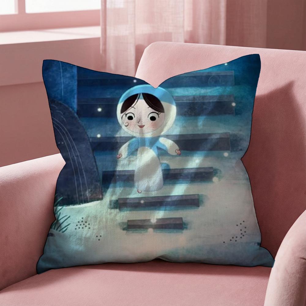 Irland S-Lied des Meeres Kissenbezug Mehrzweck-Kissenbezug für Zuhause & Auto - Wendbar, Weich & Langlebig für den täglichen Gebrauch