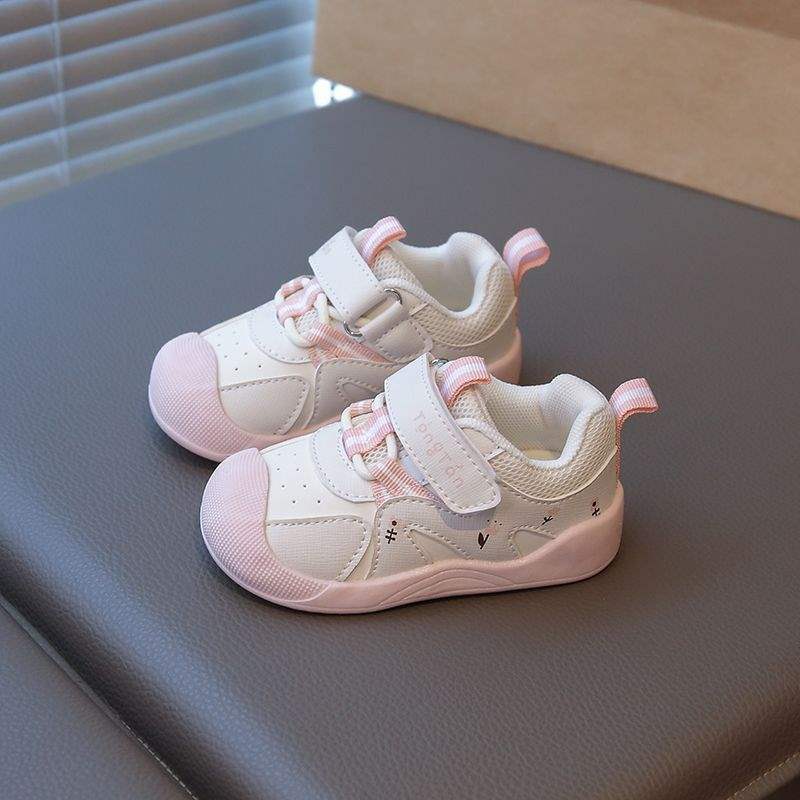 Baby Girl Toddler Shoes 2025 Autumn New 0-1 a 2-year-old Baby Functional Shoes Soft Sole Spring and Autumn Men's Treasure Shoes