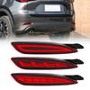 Pour Mazda CX5 CX-5 Feux Réflecteurs LED Pare-chocs Arrière Auto Freinage Avertissement Clignotants Dynamiques Accessoires Voiture 12V