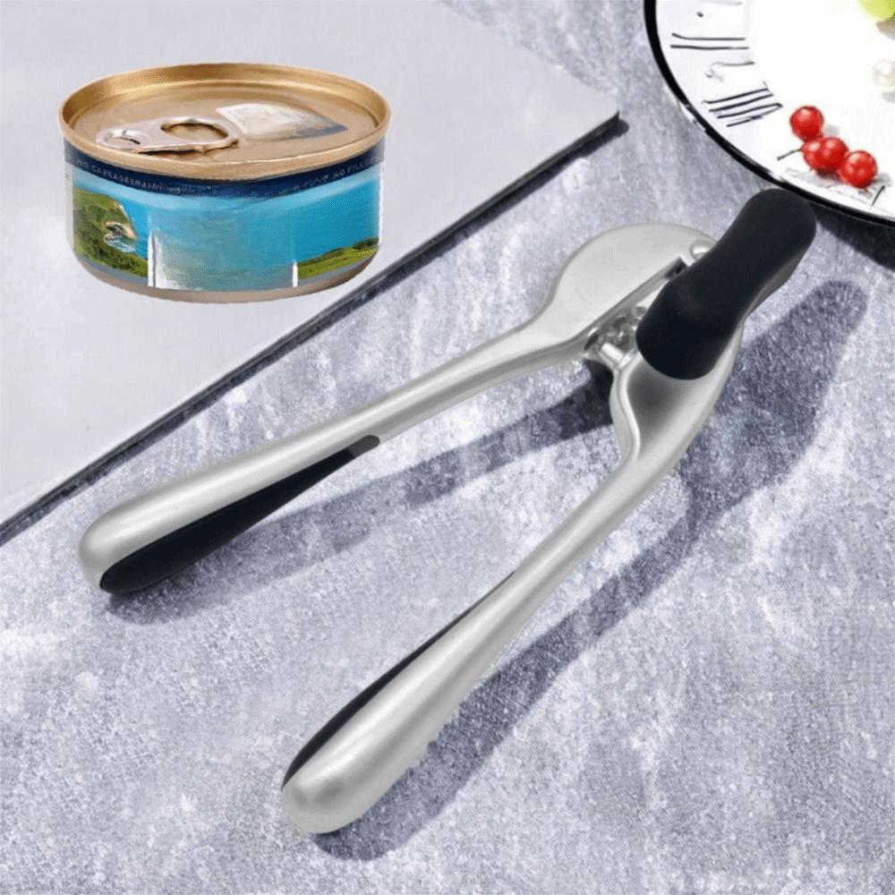 Non-slip Handle Manual Can Opener Comfortable Grip Bottle Opener Canned Luncheon Meat