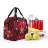 Alastor The Show Begins Insulated Lunch Bag for Women Kids Portable Food Boxes Thermal Lunch Box Tote