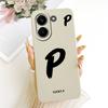 For Xiaomi Poco X8 Pro / X8 Pro Max Lucky Initial Letter Phone Case For Poco X8Pro X 8 Pro Max 5G Soft Silicone Cases Bumpers