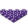 10pcs Standard Plastic 12mm Game White Dice Die Toy New Outdoorliving 9 Colors Stylish Appearance Durable Quality Practical Daily Use