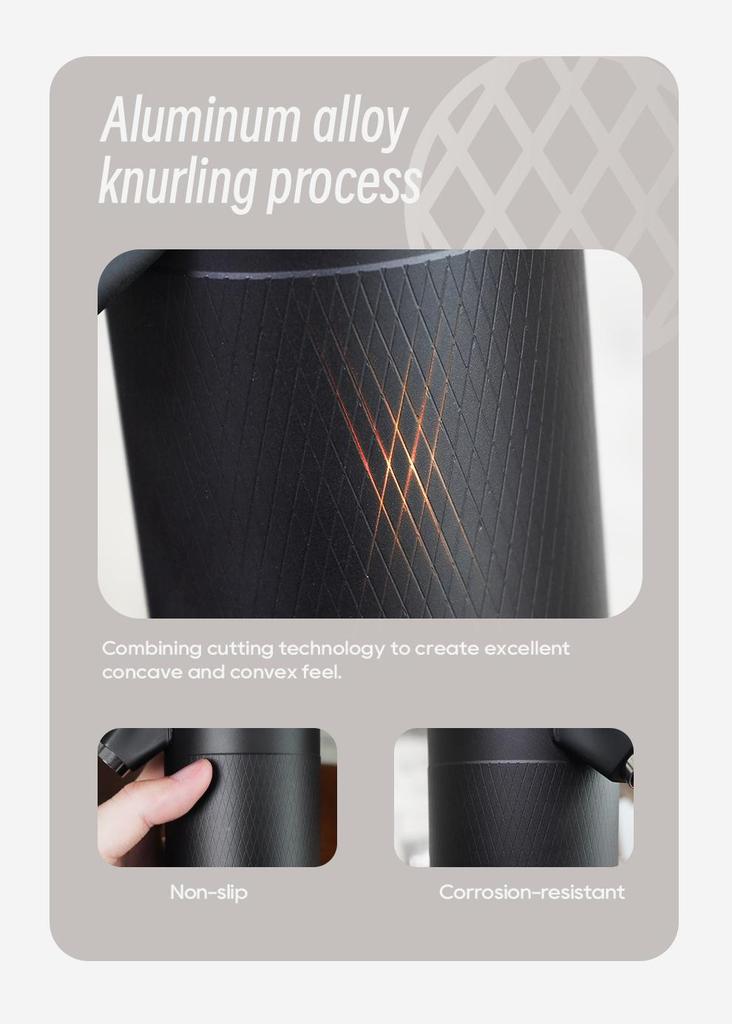 Electric Coffee Grinder HiBREW G5, 48mm Conical Burr, 36 Gears Grinding Adjustable, for Espresso/Turkish/Pour Over/Mocca/Drip Coffee