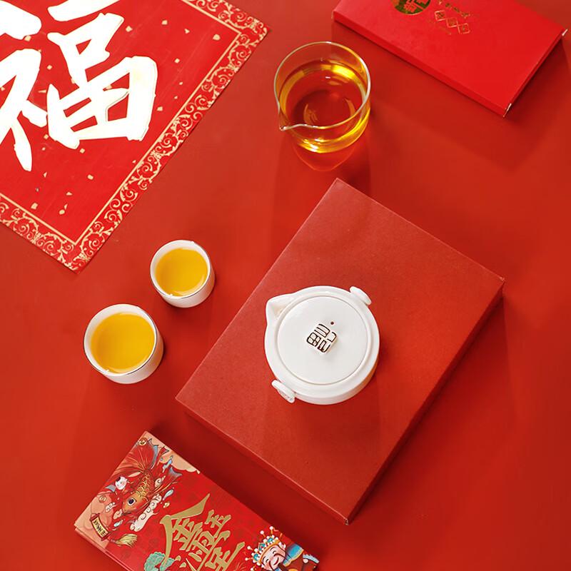Chinese New Year Blessing Ceramic Tea Gift Set