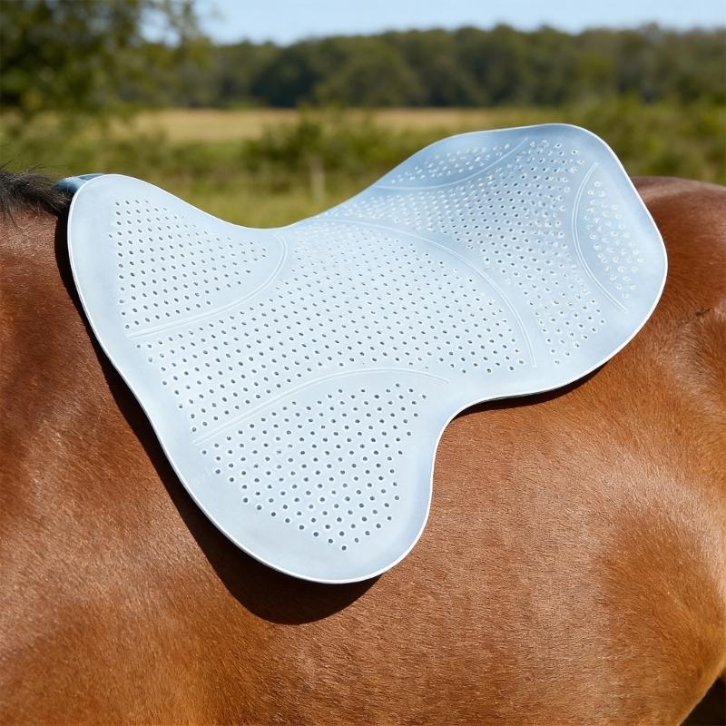 Silicone Equestrian Saddles Pad Nonslip Gel Saddles Pad Silicone Saddles Mat for Eventing, Jumping Training Enduring