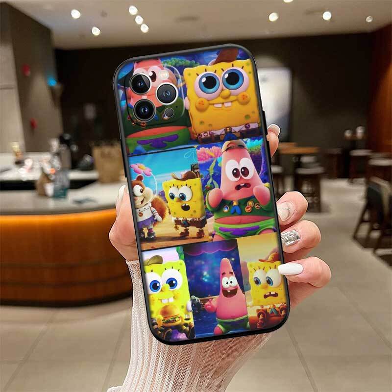 SpongeBob Phone Case for Redmi Note 12 12S 12C 13 13C 13R 14 14S 14R 14C 11A 13X A3 A3X A4 A5 Pro Max Plus