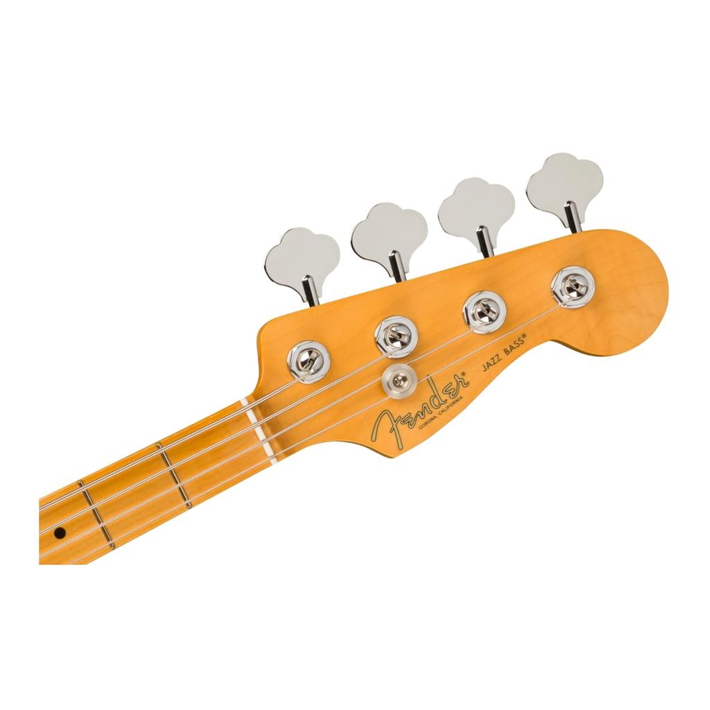 Fender Electric Bass American Professional II Jazz Maple Olympic White Bass®, Fingerboard,