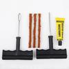 Car Tire Repair Tool Set with Glue Rubber Stripes Tools for Motorcycle Bicycle Tubeless Tyre Puncture Quick Repairing Kit