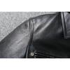 Chinese Size Removable Hooded Leather Jacket Men Genuine Cowhide Leather Coat Slim Biker Clothing Mens Coat Winter Veste Cuire Homme