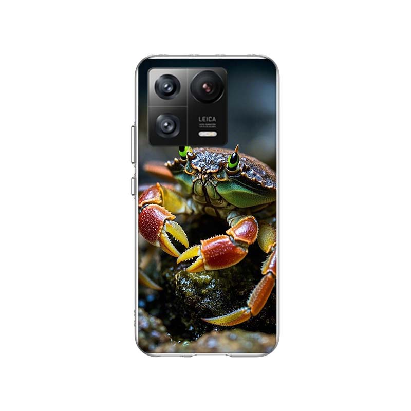 Unique Animal Crab Phone Case For Xiaomi Poco F7 Ultra X7 X6 M8 M7 M6 M4 M3 Pro X4 Mi 15 15T 14 14T 12T 12S 10T Pro 12 11 Lite C