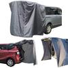 iBeamed Rear Gate Tarp, Changing Room/Living Area Tarp, Sunshade, Overlay Type (Gray, 140cm Wide)