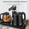 Durable Integrated Kettle & Tea Tray with Auto Power-Off for Home Use; Ideal for Tea Brewing & Water Boiling