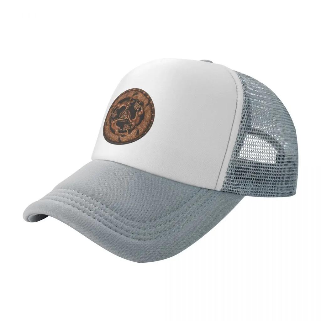 Hare Trinity Moon Phases Celtic Tree of Life Baseball Cap Military Cap Unisex Fashion Beach Cosplay Trucker Hat Women Unisexs