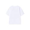 Li-Ning Summer Round Neck Printed Short Sleeve T-Shirt Comfortable Casual Three-Quarter Pants Sports Set Men Sets White Black A17-1+W025-1