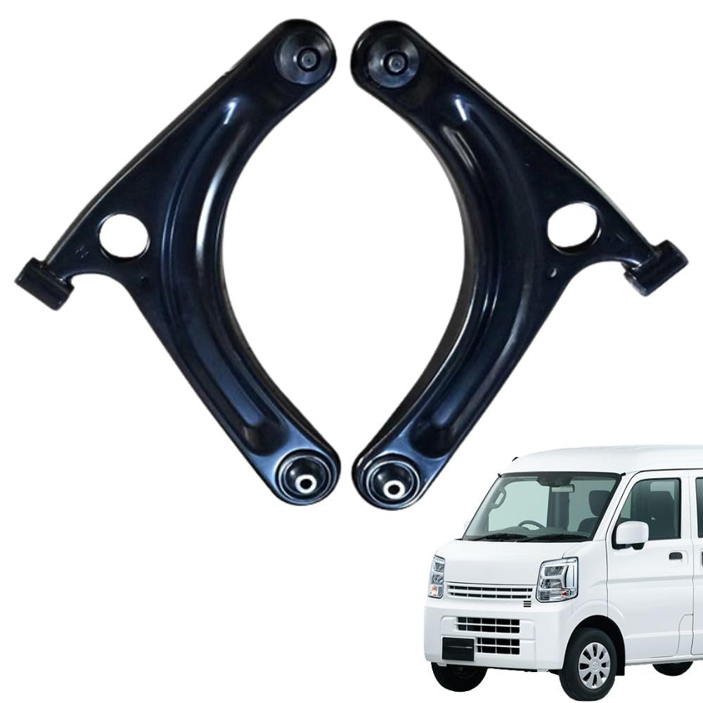 

MORASTYLE Lower Control Arms and Right for Toyota Every Carry Scrum OEM Part Numbers and (Left Set) DA64V, DA64W, DG64V, DG64W, DA65T, Compatible, чёрный