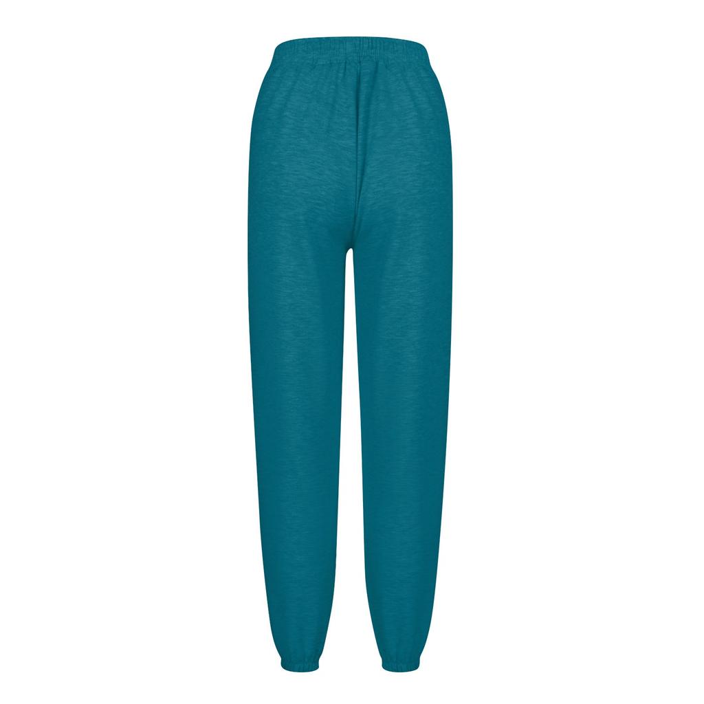 Women's Casual Fashion Printed Casual Pants, Sanitary Pants, Drawstring Elastic Waist Leggings