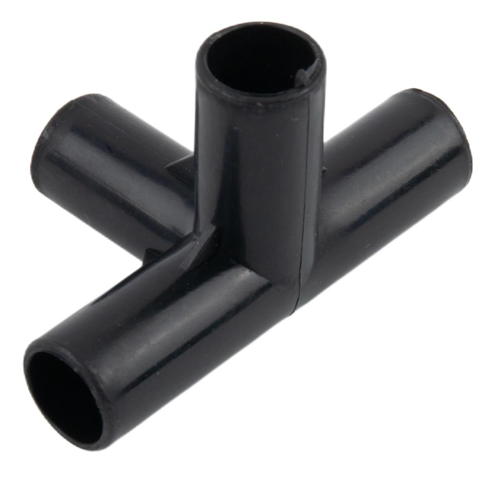 

8mm Balck PVC Pipe Fittings PVC Pipe Fittings For Plants Greenhouse Frame Customizable Setups Easy Installation 12mm