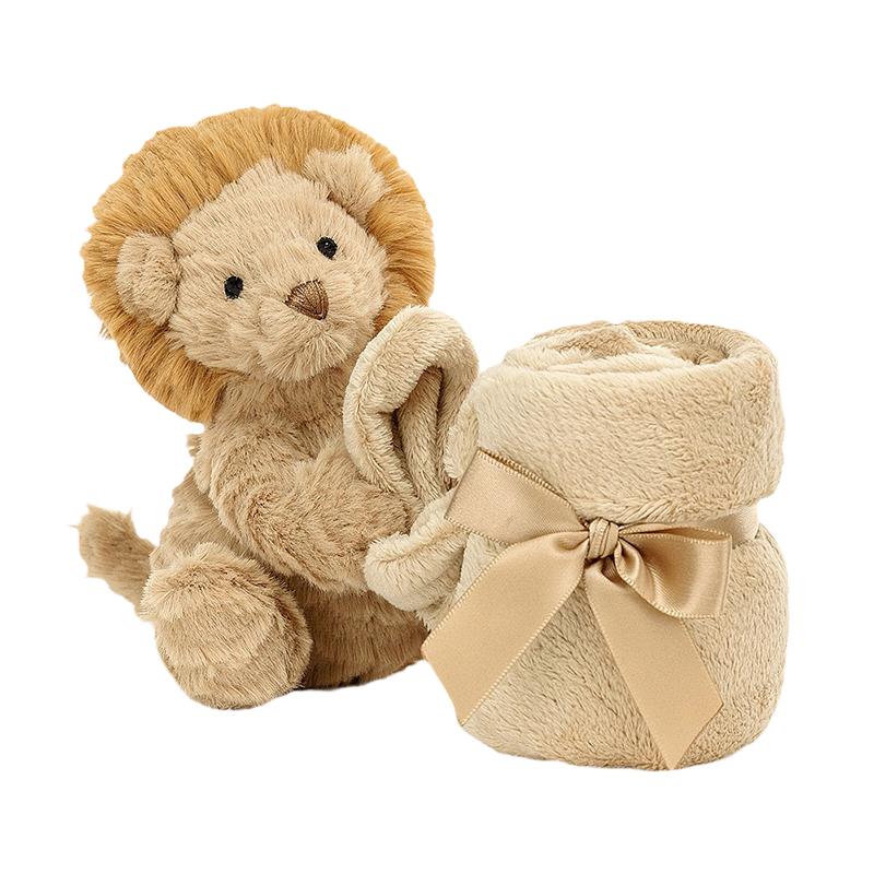 JELLYCAT Jungle Animals Fuddlewuddle Lion Pacifier Companion Doll Plush Doll 34cm Height