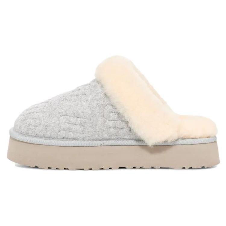 

Новые UGG Disquette Войлочные тапочки Серый Женские 1143986-GREY 41